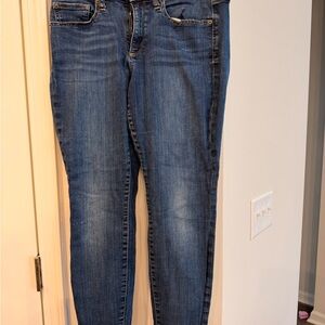 GAP Women's Dark Blue Skinny Jeans